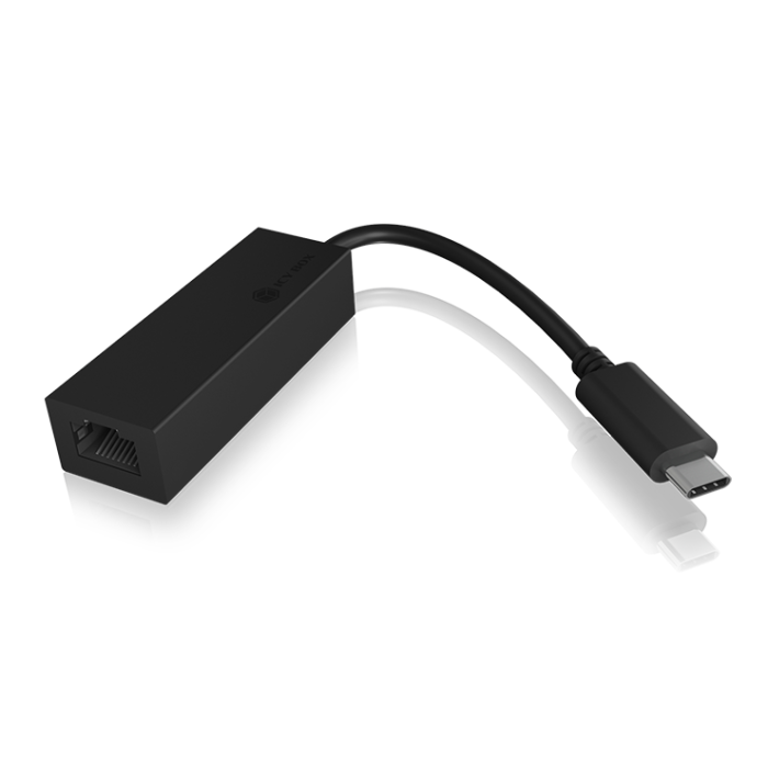 Icybox USB 3.0 network card / adapter from USB-C to Gigabit Ethernet
