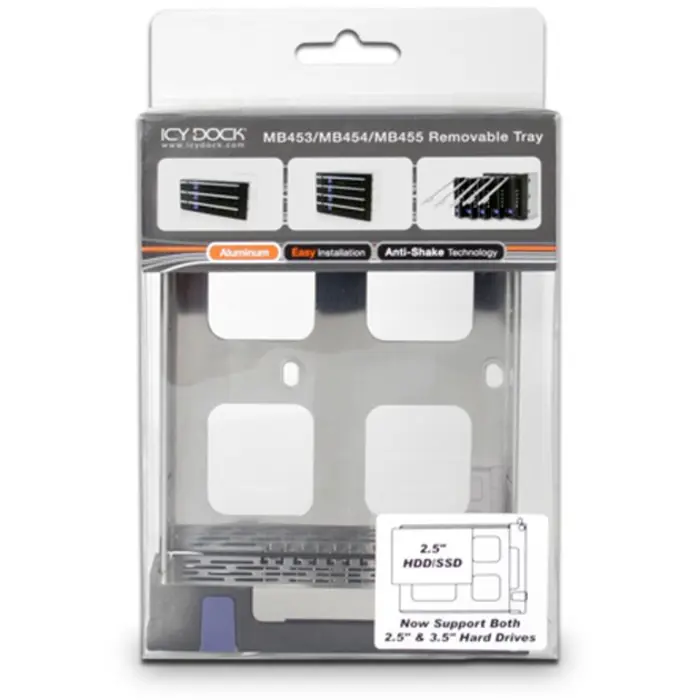 IcyDock MB453 TRAY-2B black