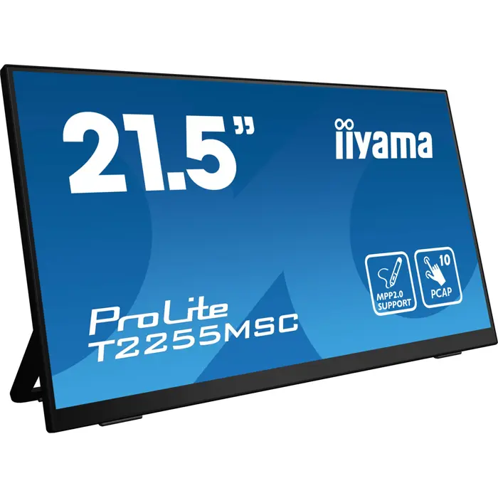 IIYAMA 54.5cm (21,5") T2255MSC-B1 16:9 M-Touch HDMI+USB IPS retail