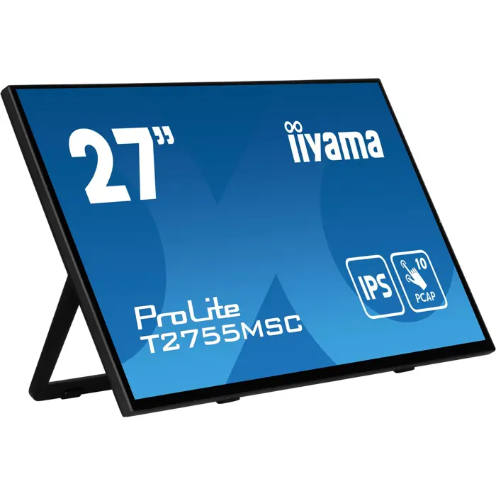 IIYAMA 68.6cm (27") T2755MSC-B1 16:9 M-Touch HDMI+DP WebC retail