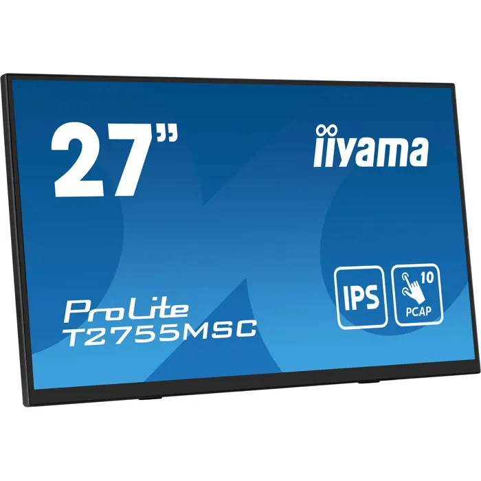 IIYAMA 68.6cm (27") T2755MSC-B1 16:9 M-Touch HDMI+DP WebC retail