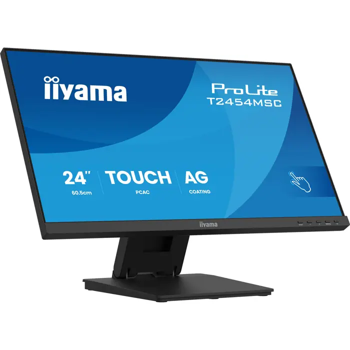 Iiyama ProLite T2454MSC-B3AG (60.5 cm (23.8 inches), black (matt), FullHD, IPS, touchscreen, USB hub)