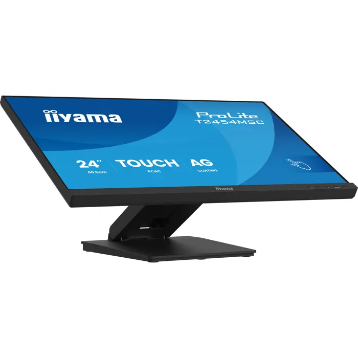Iiyama ProLite T2454MSC-B3AG (60.5 cm (23.8 inches), black (matt), FullHD, IPS, touchscreen, USB hub)