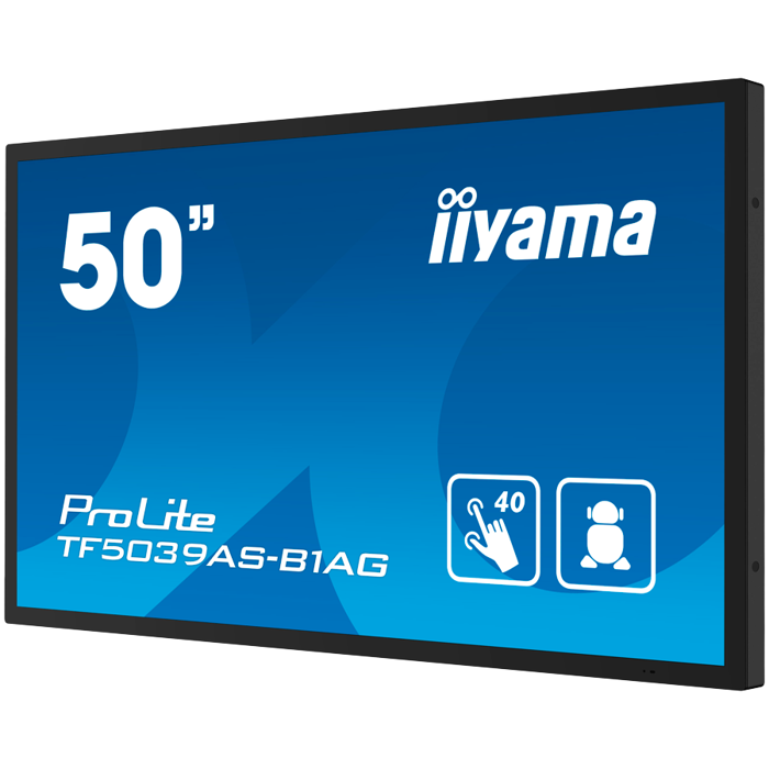 IIYAMA Prolite TF5039AS-B1AG Business Monitor - 125.7 cm (49.5"), 4K UHD (3840x2160), VA, 60Hz, 9.5ms, 500 cd/m²