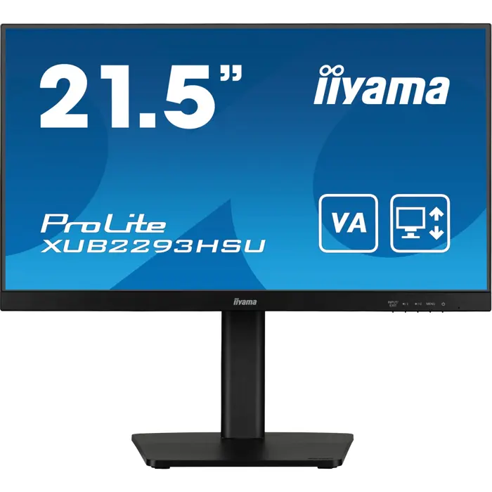 iiyama ProLite XUB2293HSU-B7, LED monitor - 21.5 - black (matt), FullHD, IPS, Adaptive-Sync, 100Hz panel