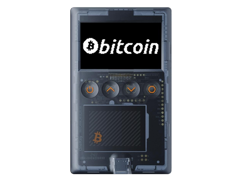 OneKey Classic 1S Pure BTC Only, denarnica za Bitcoin, USB-C - 1K-C1SPB