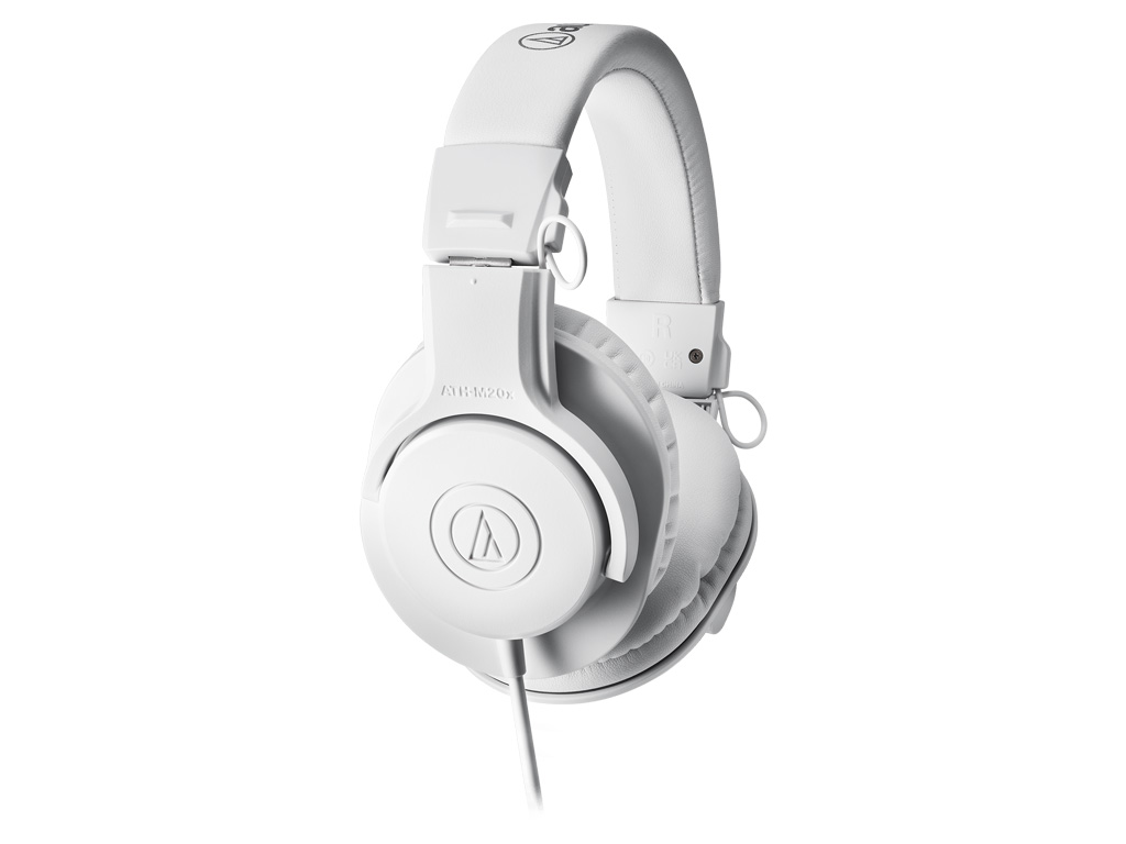 Slušalke Audio-Technica ATH-M20X WH, bele - ATH-M20XWH