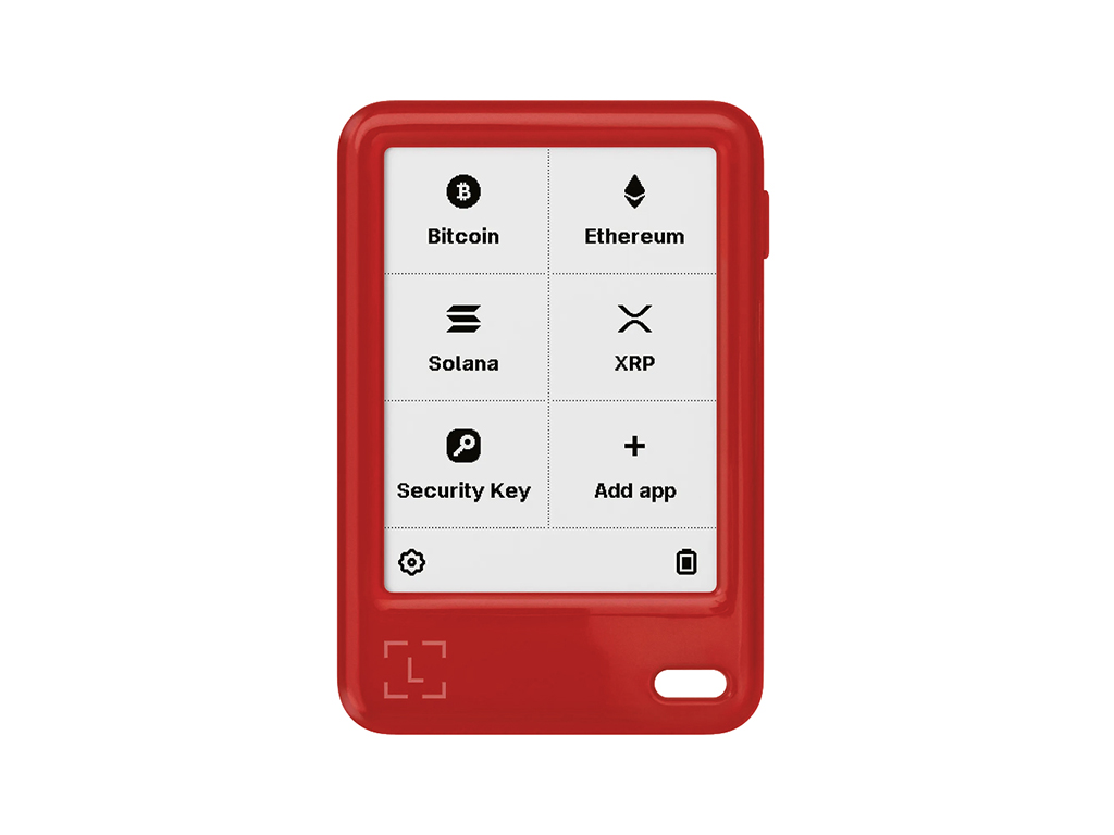 Ledger Nano Gen5 z Recovery Key, denarnica za Bitcoin in druge kriptovalute, Cherry Red - nanog5-red-rk-enfres