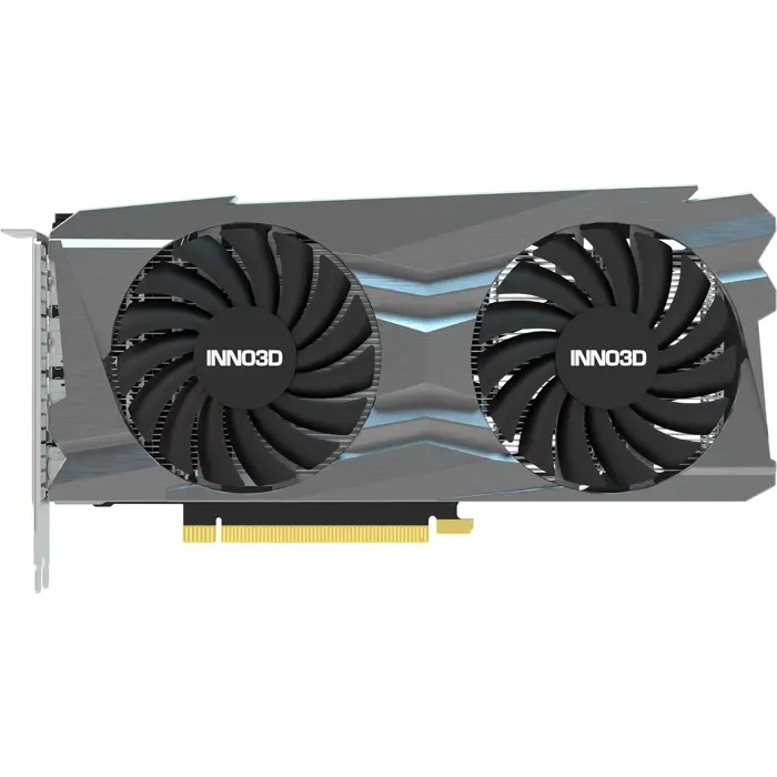 INNO3D GeForce RTX 3050 TWIN X2, graphics card (Lite Hash Rate, 1x DisplayPort, 1x HDMI 2.1)