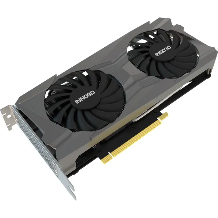 INNO3D GeForce RTX 3050 TWIN X2, graphics card (Lite Hash Rate, 1x DisplayPort, 1x HDMI 2.1)