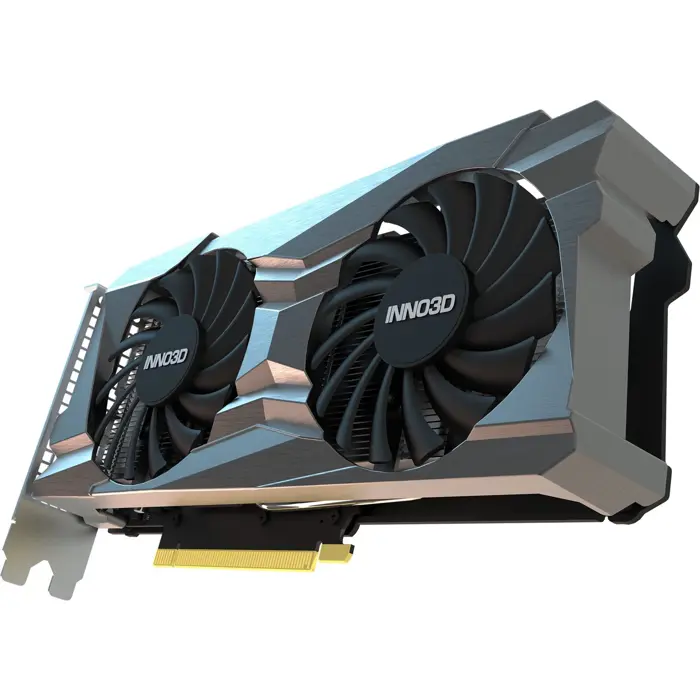 INNO3D GeForce RTX 3050 TWIN X2, graphics card (Lite Hash Rate, 1x DisplayPort, 1x HDMI 2.1)