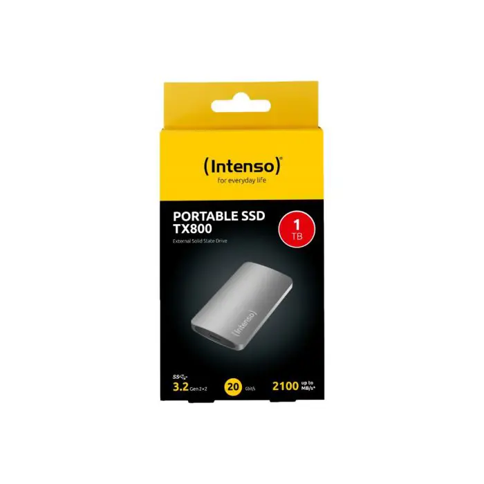Intenso 1TB SSD TX800 USB 3.2 GEN2X2