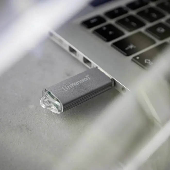 Intenso 64GB Jet Line USB 3.2 70MB/s memory stick - grey