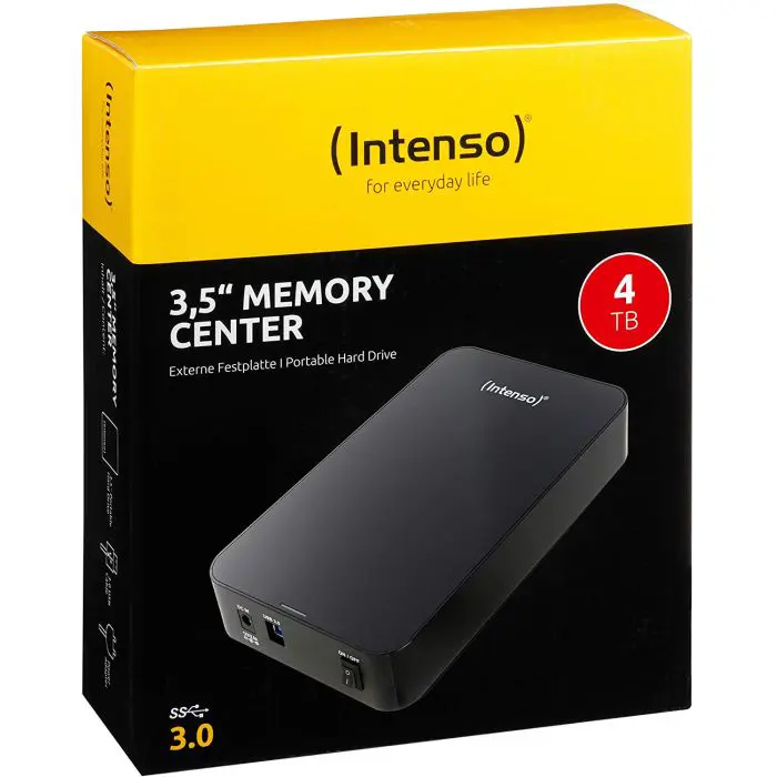 Intenso external drive 4TB 3.5 "Memory Center USB 3.0