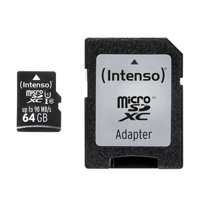 Intenso microSDXC Professional 64GB, UHS-I/Class 10 (3431490)