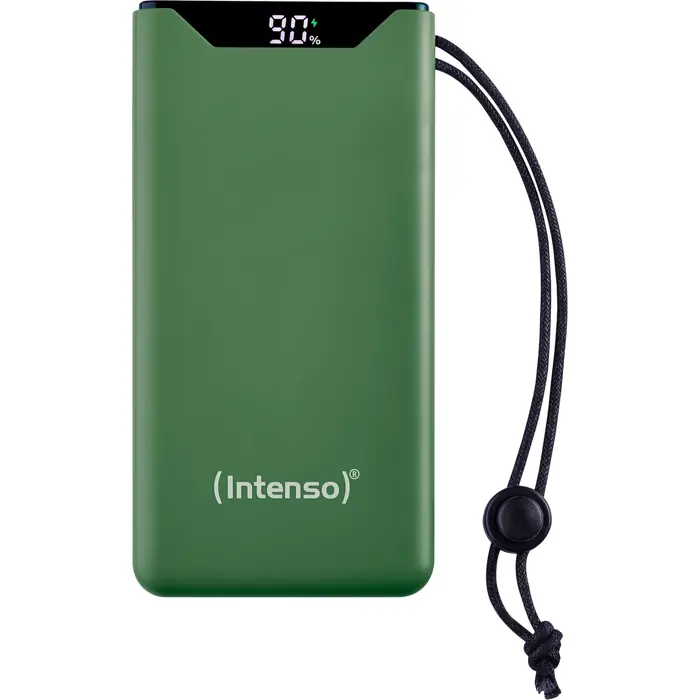 Intenso Powerbank F10000 Green (green, 10,000 mAh, PD 3.0, Quick Charge 3.0)