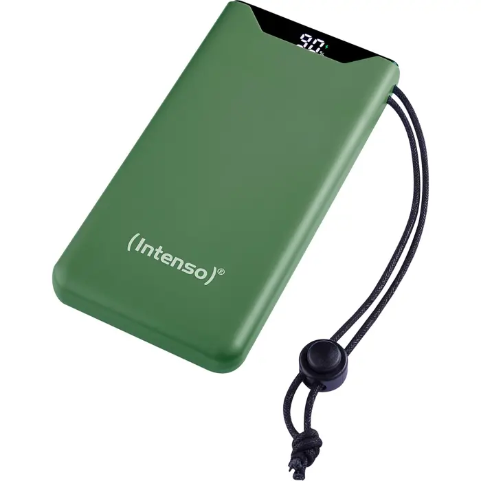 Intenso Powerbank F10000 Green (green, 10,000 mAh, PD 3.0, Quick Charge 3.0)