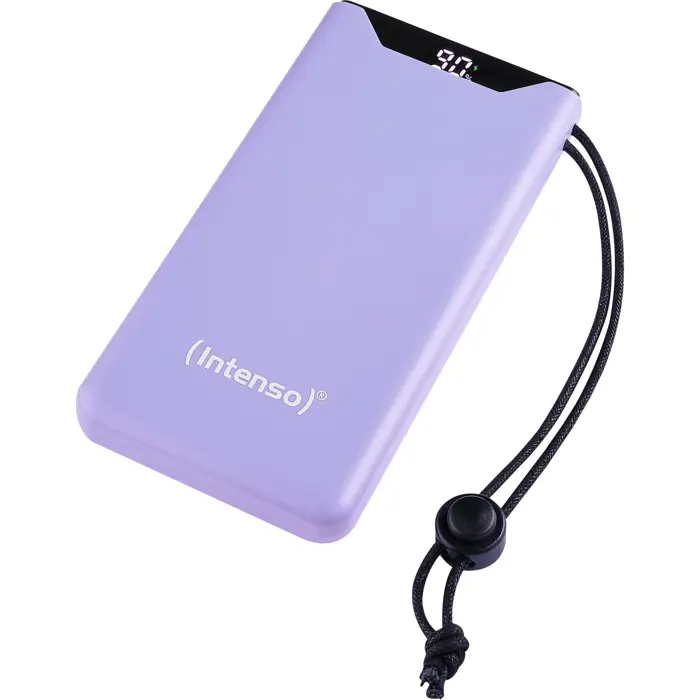 Intenso Powerbank F10000 Purple (purple, 10,000 mAh, PD 3.0, Quick Charge 3.0)
