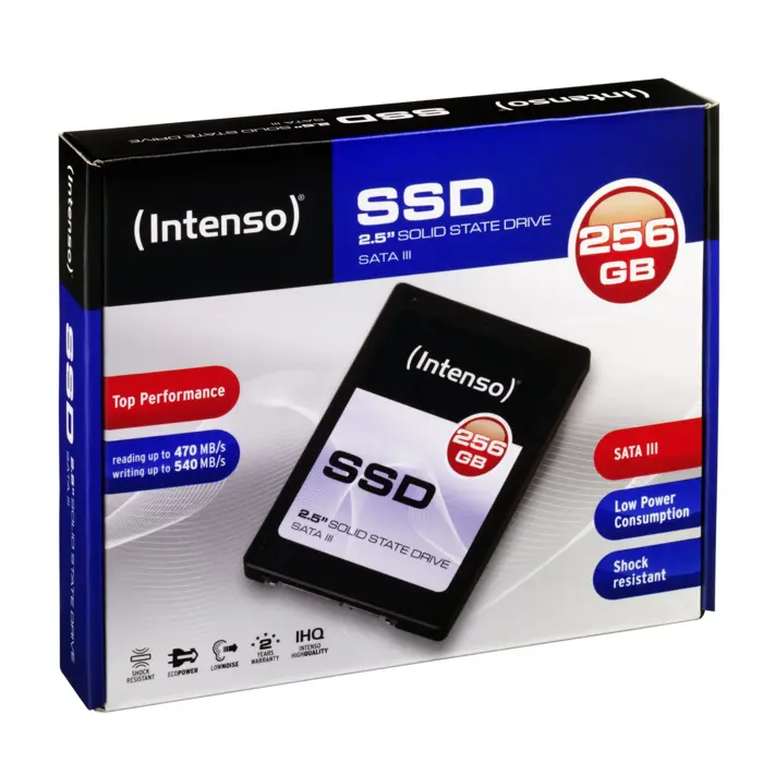 Intenso SSD 256GB 400/520 TOP SATA ITO