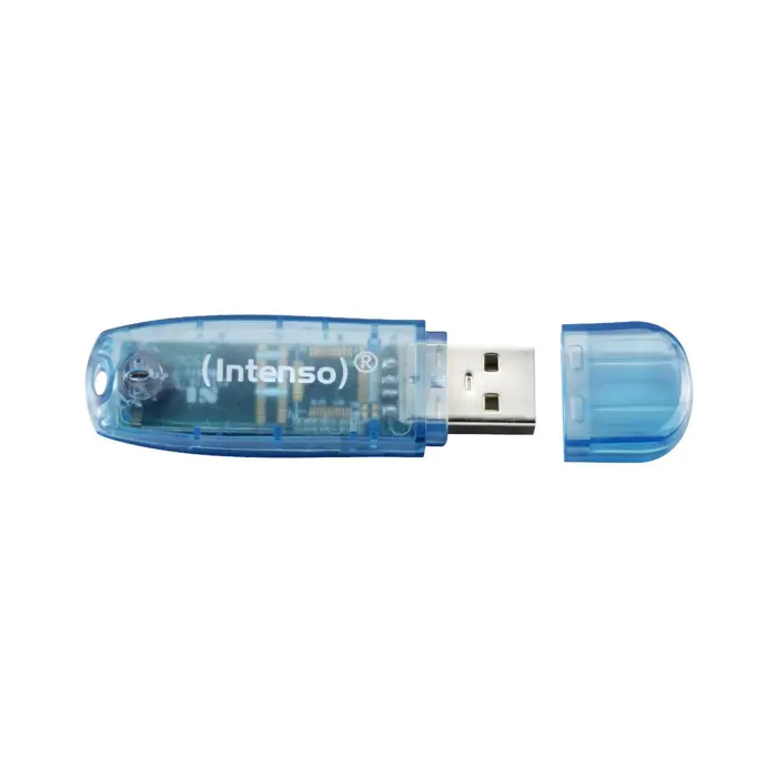 Intenso USB 4GB 6,5/32 Rainbow Line blue U2