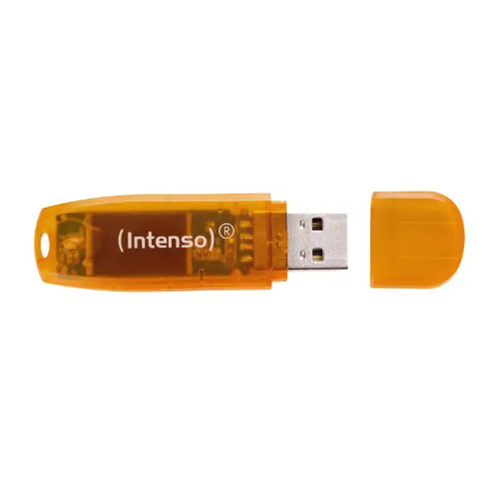 Intenso USB 64GB 6,5/32 Rainbow Line or U2