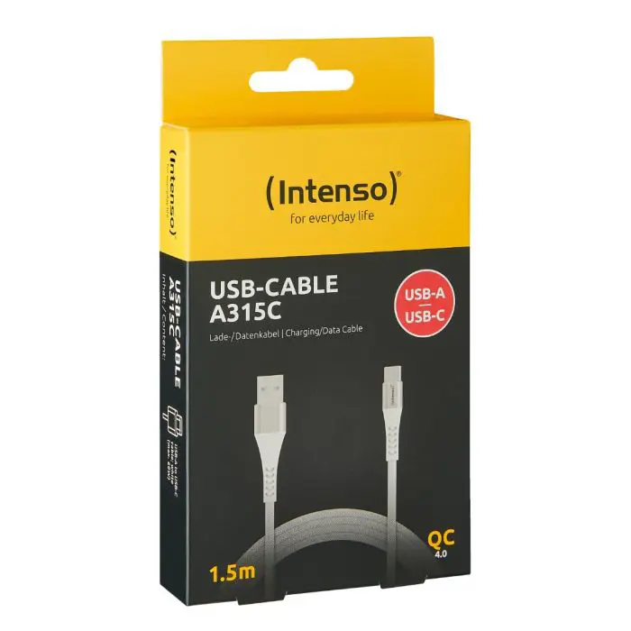 Intenso USB-A to USB-C cable A315C, 1.5M