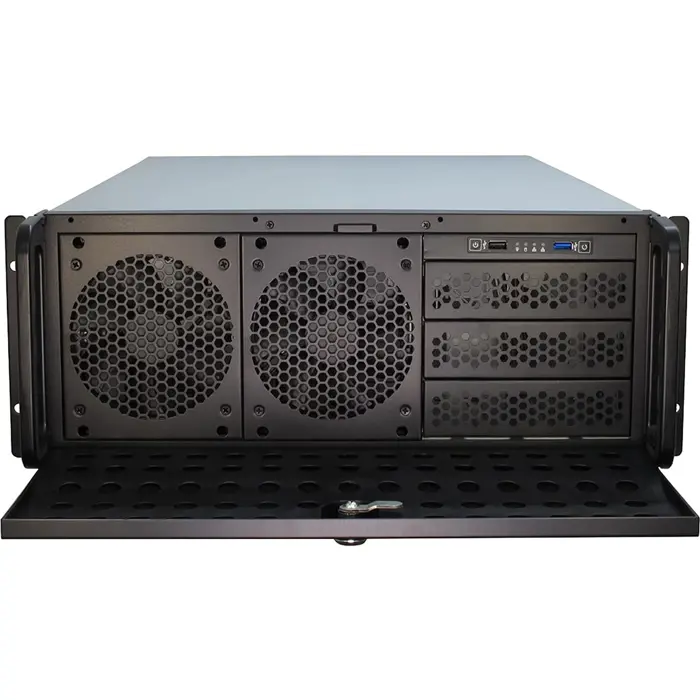 Inter-Tech 4U-4129L, server case (black, 4 height units)