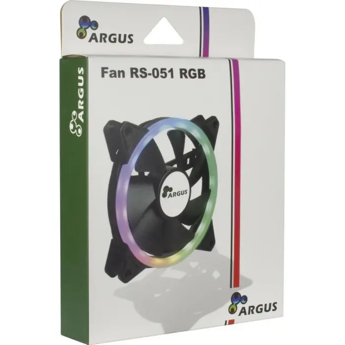 Inter-Tech Argus RS-051 RGB 120x120x25 - 88885508