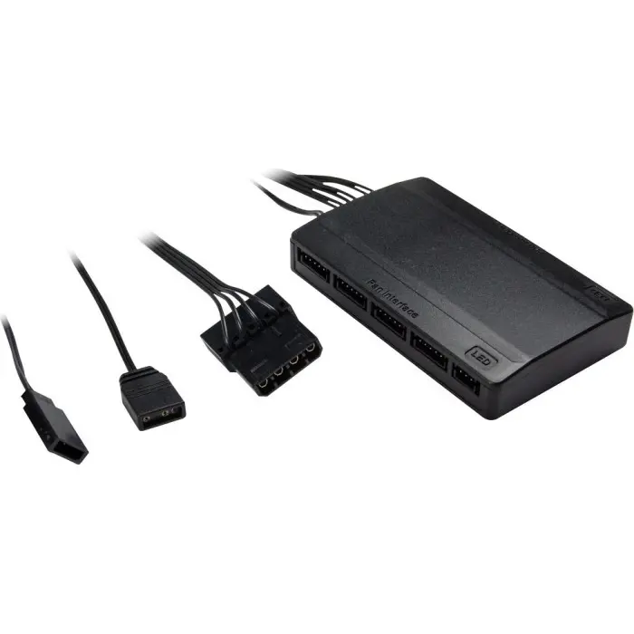Inter-Tech Argus RS-07 RGB Set 120x120x25 - 88885537