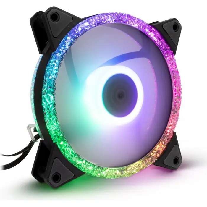 Inter-Tech Argus RS-07 RGB Set 120x120x25 - 88885537