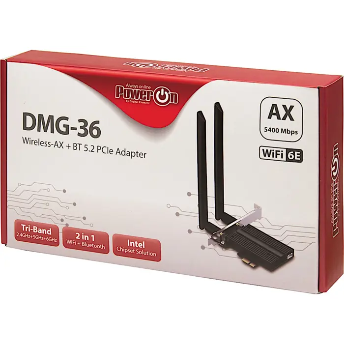 Inter-Tech DMG-36, wireless adapter