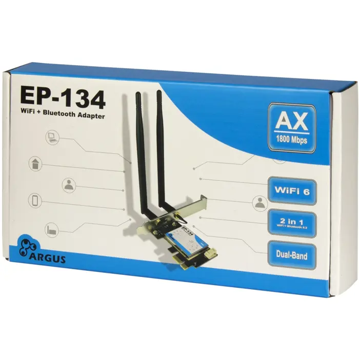 Inter-Tech EP-134, WLAN adapter