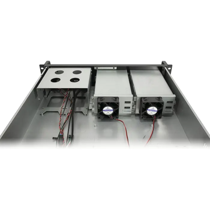 Inter-Tech IPC 2U-2504, server case black, 2 height units