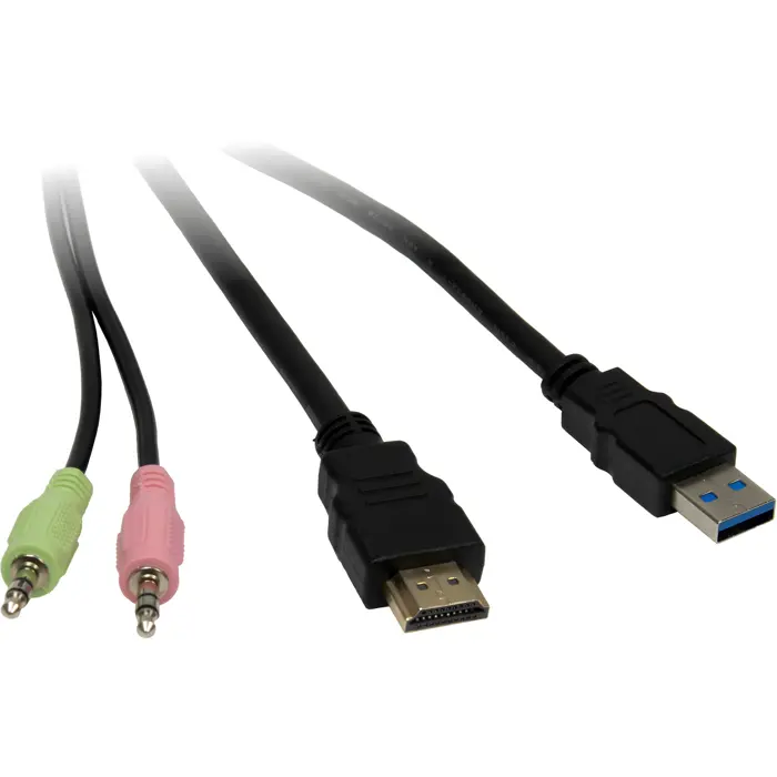Inter-Tech IPC KVM Switch AS-42HUS, KVM switch