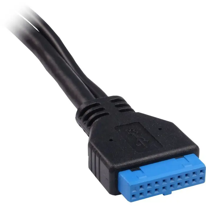Inter-Tech Multicardreader CI-01, card reader (black)