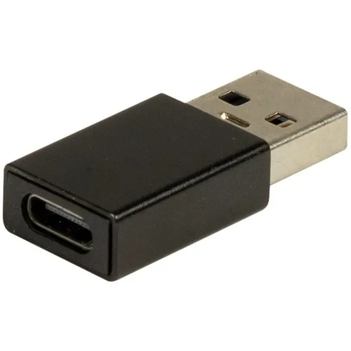 Inter-Tech USB adapter Argus IT-732, USB-C plug > RJ-45 socket (black, 10/100/1,000/2,500 Mbit/s)
