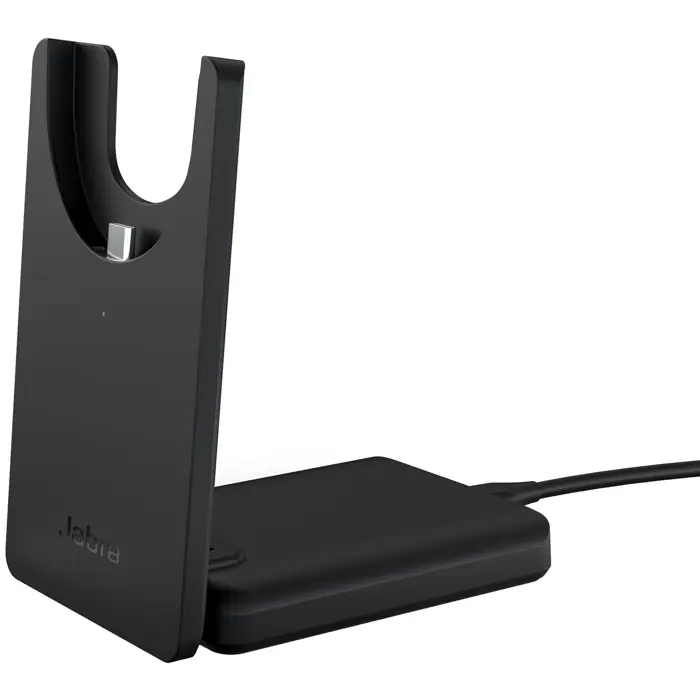 Jabra Evolve2 55, with charging station (black, mono, UC, USB-A, Link380a)