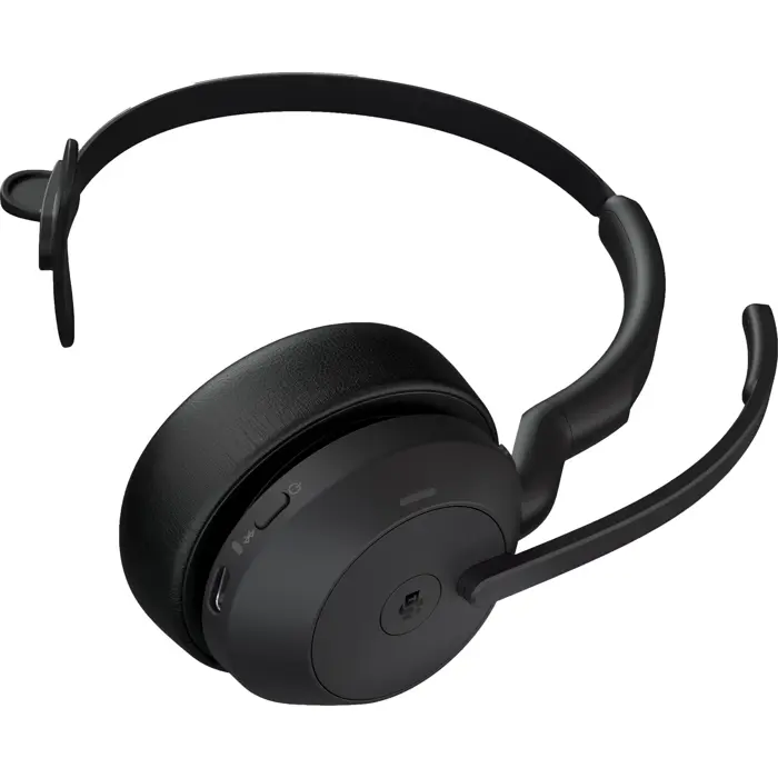 Jabra Evolve2 55, with charging station (black, mono, UC, USB-A, Link380a)