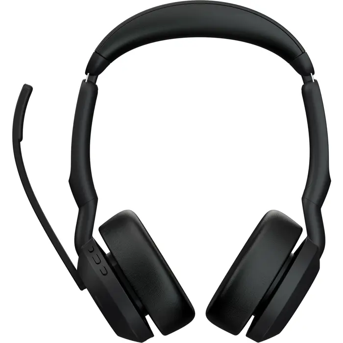 Jabra Evolve2 55, with charging station, headset (black, stereo, Microsoft Teams, USB-C, Link380c)
