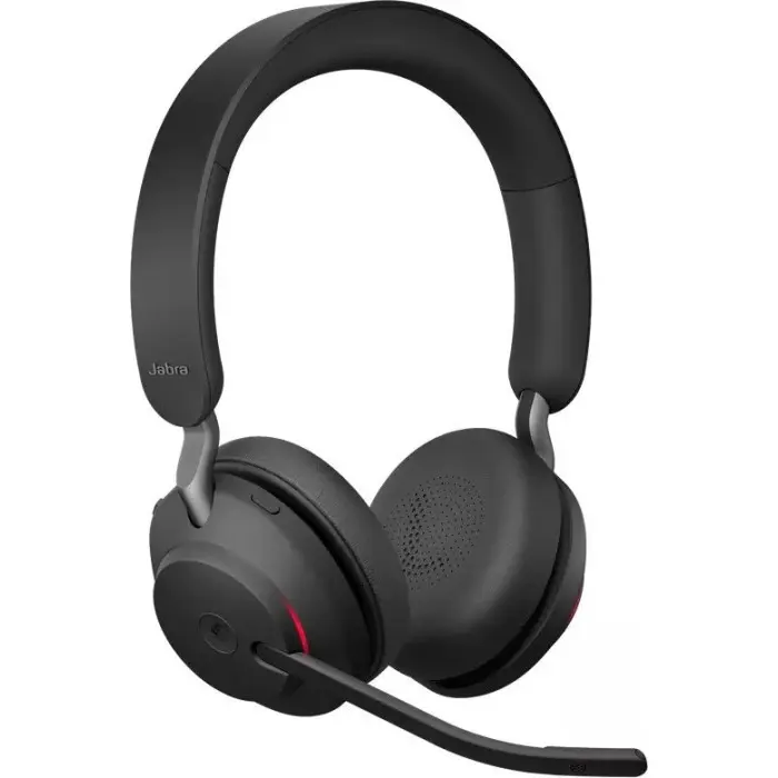 Jabra Evolve2 65, headset (black, Microsoft Teams, USB-A, charging station)