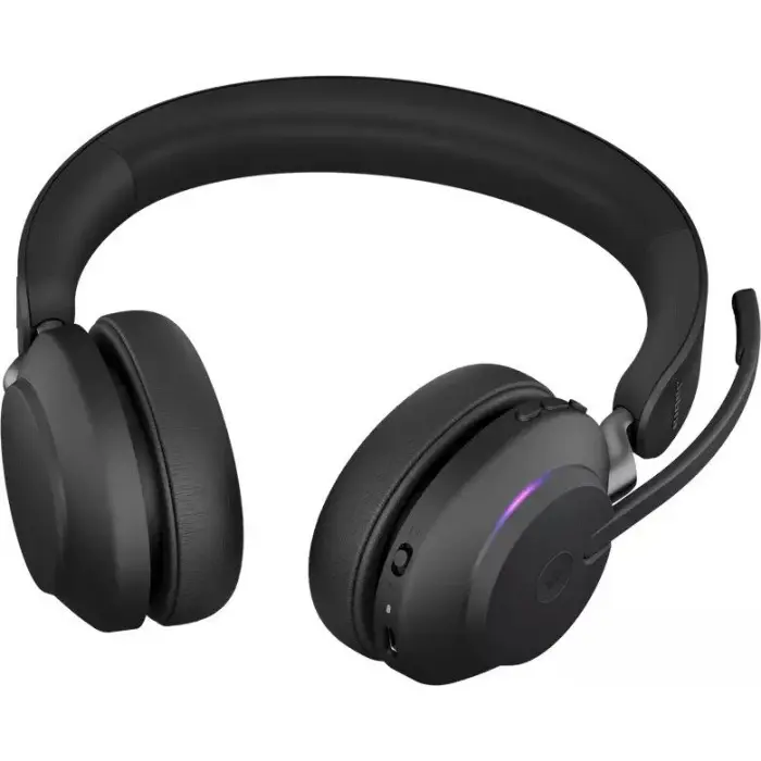 Jabra Evolve2 65, headset (black, Microsoft Teams, USB-A, charging station)
