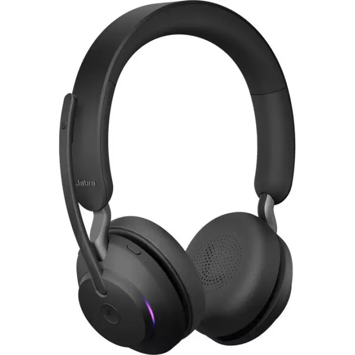 Jabra Evolve2 65, headset (black, Microsoft Teams, USB-A, charging station)