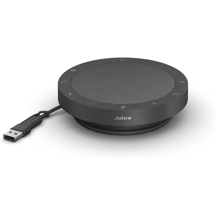 Jabra Speak2 40, hands -free solution (Black, MS Teams, USB-C, USB-A)