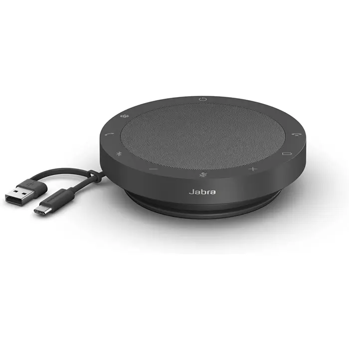 Jabra Speak2 40, hands -free solution (Black, MS Teams, USB-C, USB-A)