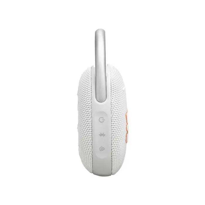 JBL Clip 5 Bluetooth portable speaker, white