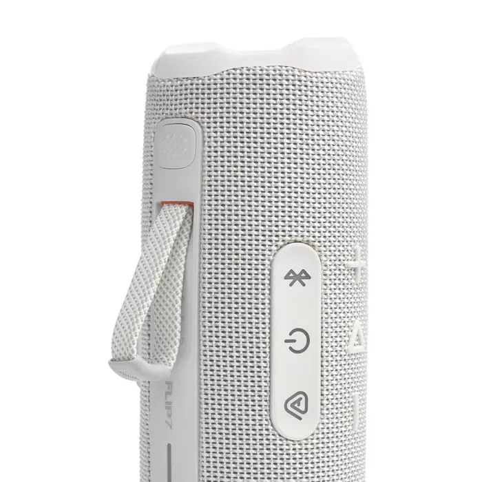 JBL Flip 7 Bluetooth portable speaker, white