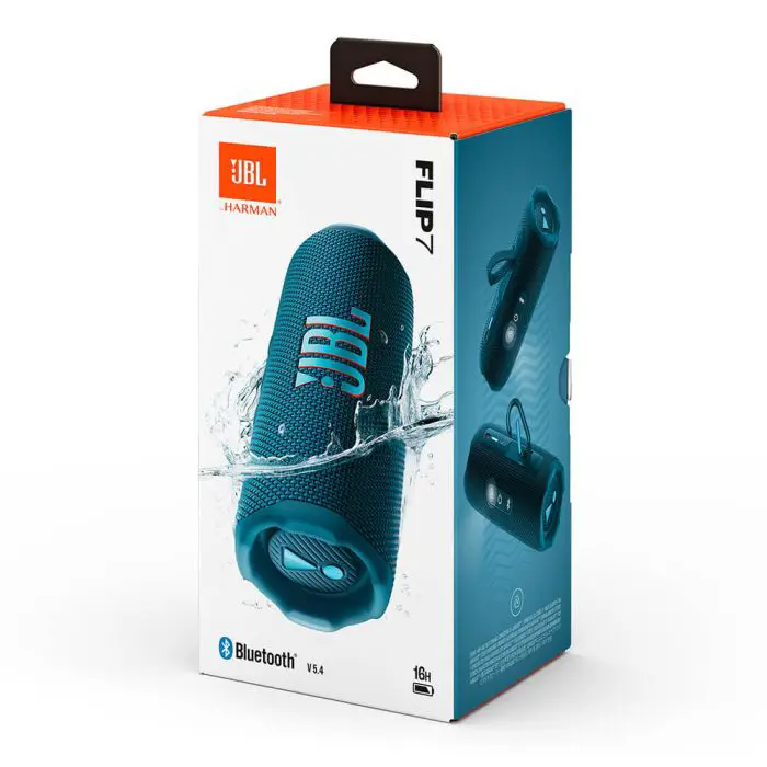 JBL Flip 7 Bluetooth portable speaker, wise