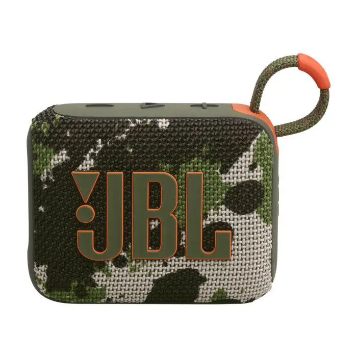 JBL GO 4 Bluetooth portable speaker, squad