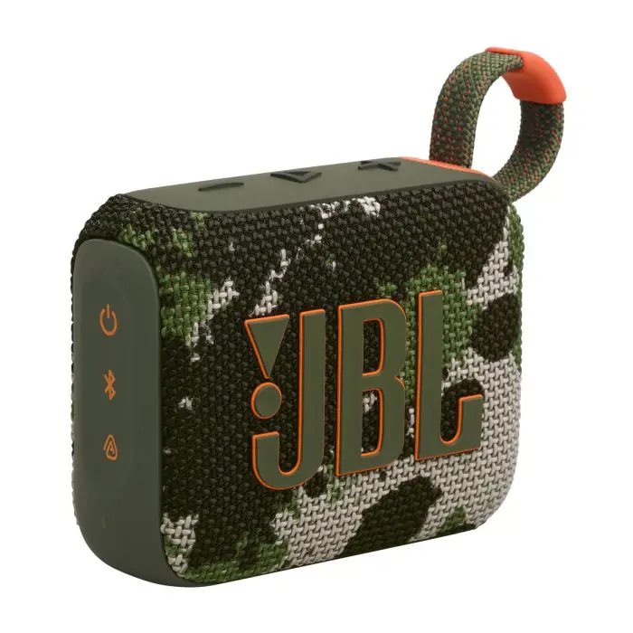 JBL GO 4 Bluetooth portable speaker, squad
