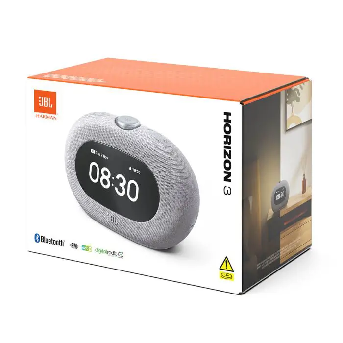 JBL Horizon 3 radio budilka, siva